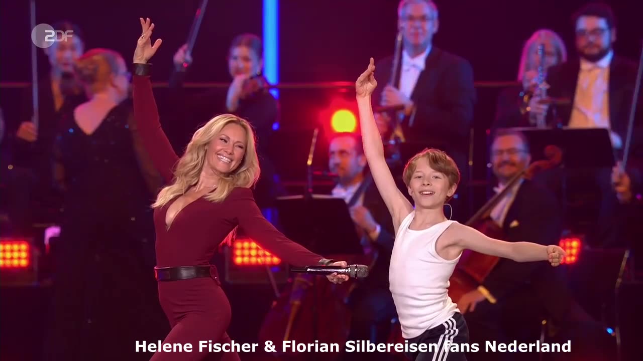 Helene Fischer und Ensemble Billy Elliot Helene Fischer show