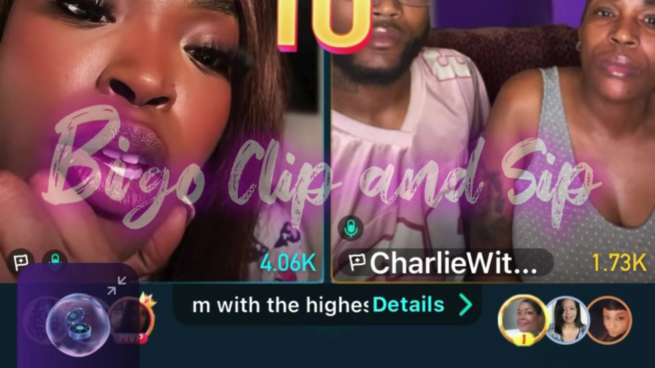 Liyah lines Charli n his mom n has a conversation 11/22/25 #bigoclipandsip