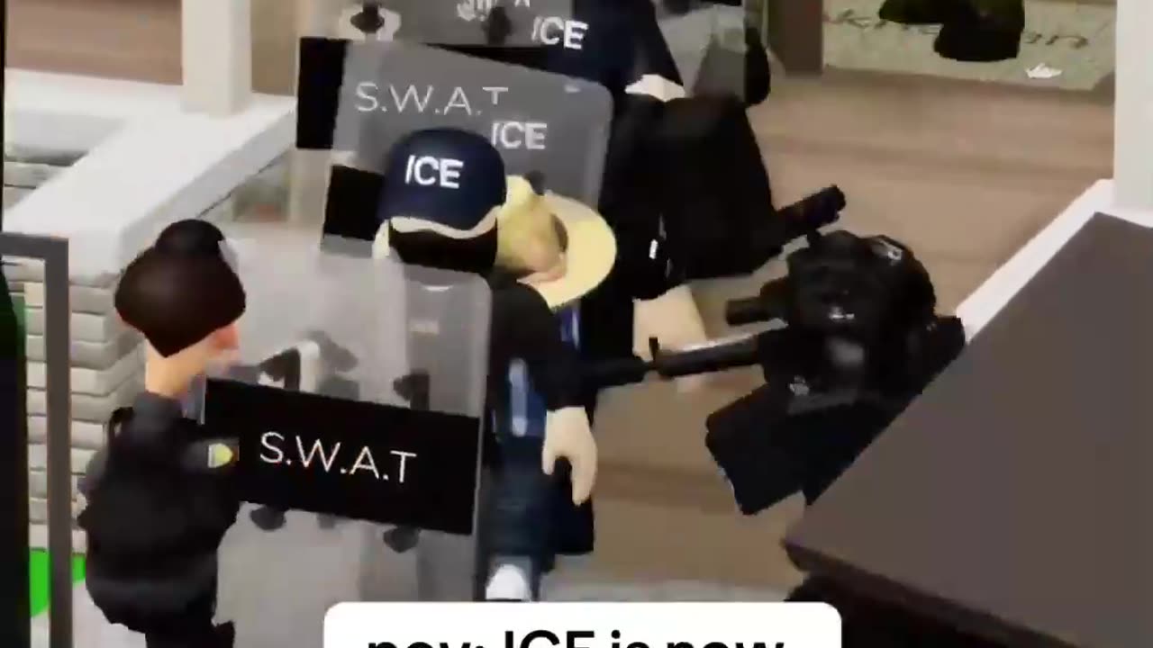ICE raids have made it to ROBLOX