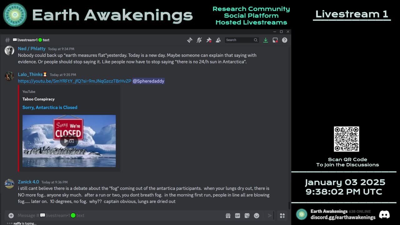 Earth Awakenings - Livestream 1 - #2096