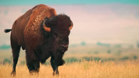 5000 Bison Turn Texas Desert Back Into Vibrant Prairie