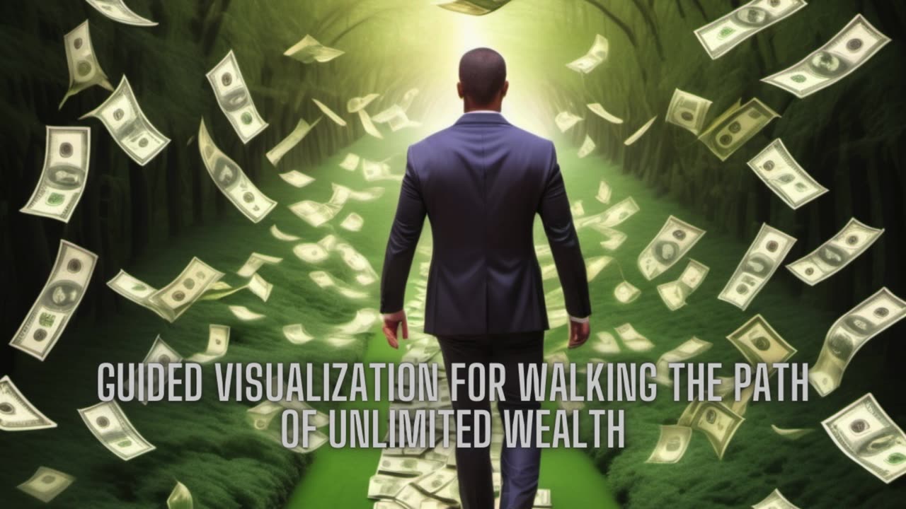 "Powerful Guided Visualization | Walking the Path of Unlimited Wealth"
