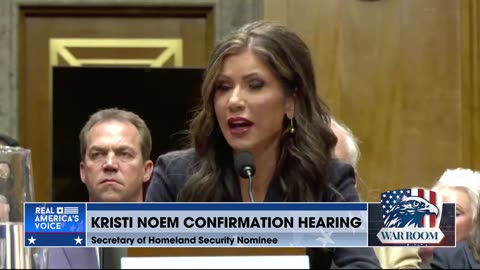 Kristi Noem’s Hearing For Secretary Of Homeland Security! - 1/17/25