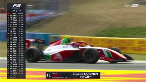 F3 - 2025.08.02. Magyar Nagydíj, Hungaroring - 1. futam (M4 Sport)