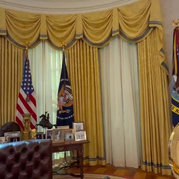 🚨 JUST IN: President Donald Trump has added MORE portraits to the Oval Office.