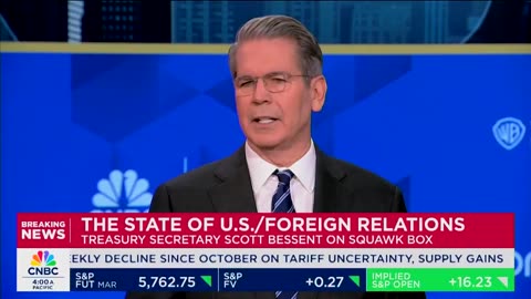 Sec Scott Bessent on making trade agreements fair and equitable