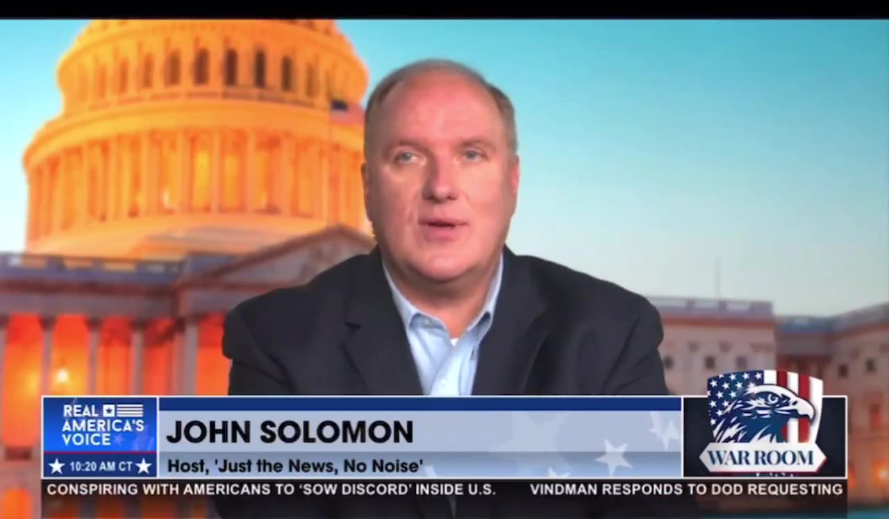 John Solomon thinks President Trump threw Mamdani off