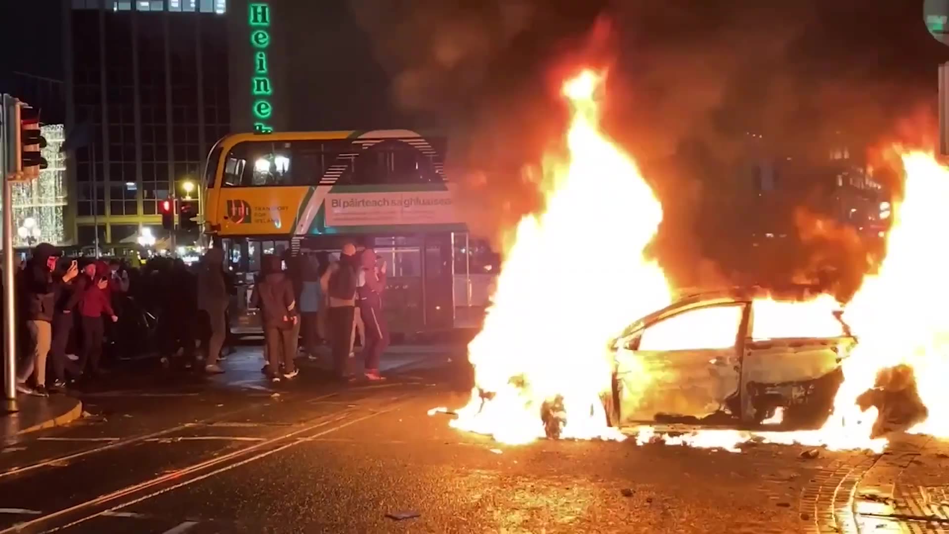 Violent Anti-Immigrant Protests Erupt in Ireland Following Sexual Assault of 10-Year-Old