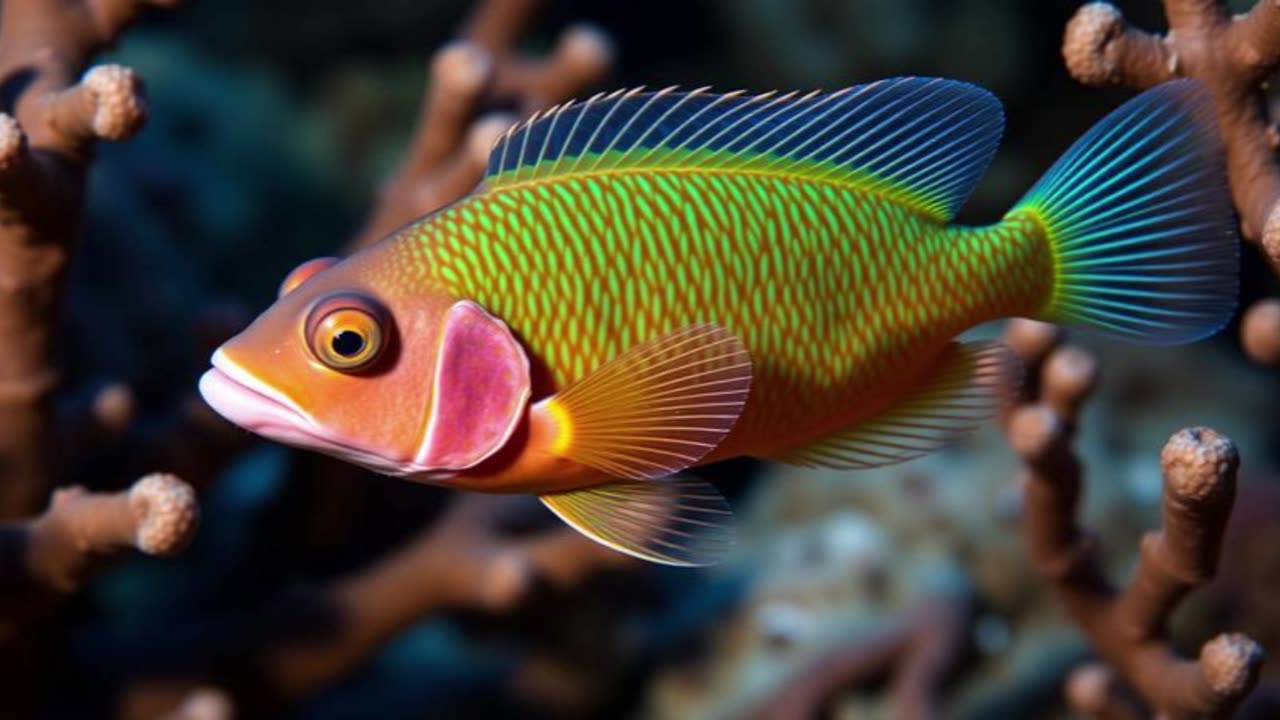 The Enigmatic Elegance of Cirrhilabrus eibli — The Hidden “Sea Dragon” of the Indo-Pacific