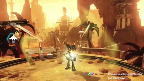 Playing Ratchet & Clank on PS 5