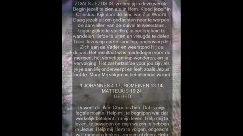 Zie Jezelf In Jezus