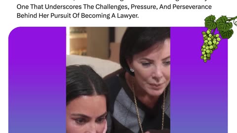 Kim Kardashian Broke Down In Tears After Failing The California Bar Exam; A Legal Journey Setback.