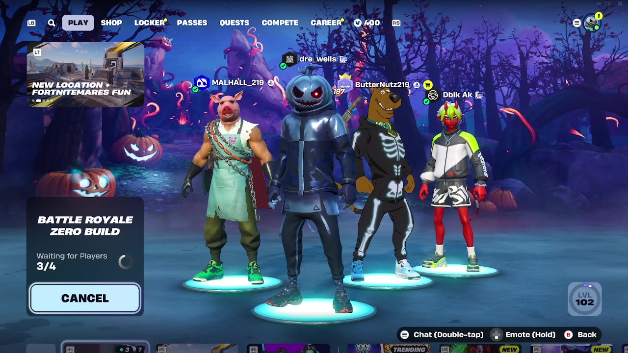 Live on Fortnite! Use code drewells in the item shop