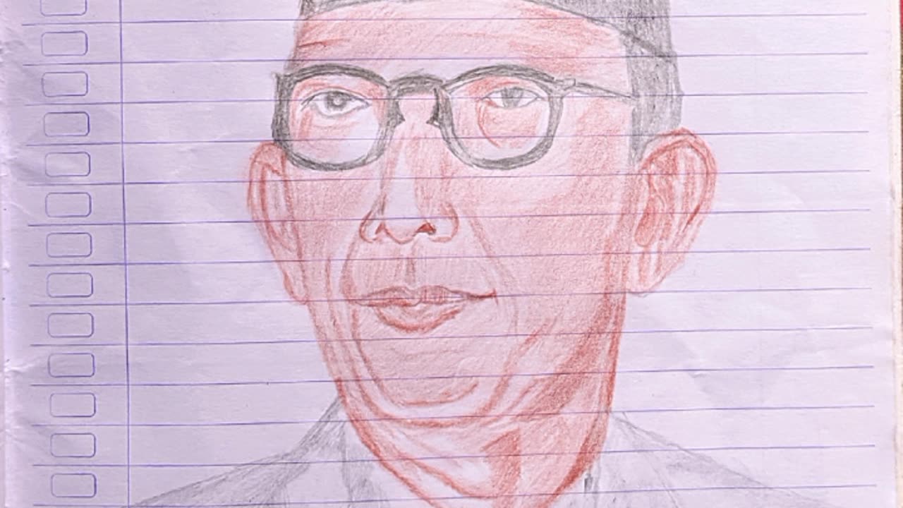 Drawing indonesian educational figures