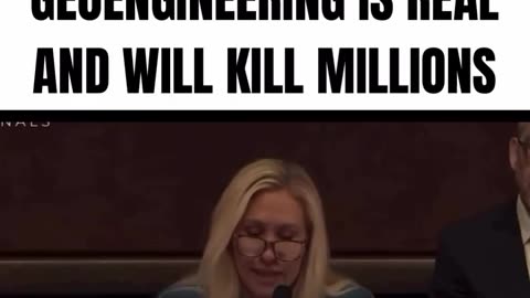GEOENGINEERING IS real qnd Will kill millions