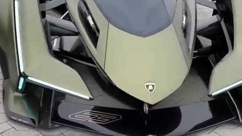 It's the only Lamborghini V12 Vision GT ever made