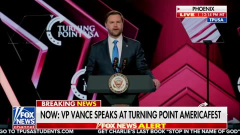 Vance Calls For Unity Among Conservatives At TPUSA's AmericaFest