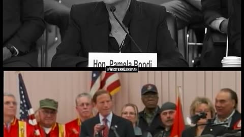 Bondi said she wouldn’t be lectured on integrity by Dick “Stolen Valor” Blumenthal