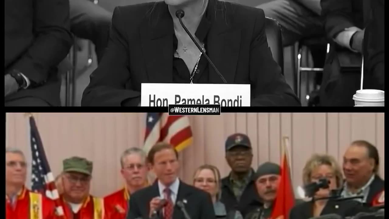 Bondi said she wouldn’t be lectured on integrity by Dick “Stolen Valor” Blumenthal