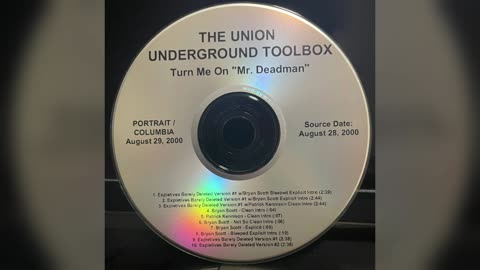 The Union Underground - Turn Me On "Mr. Deadman" Toolbox CD