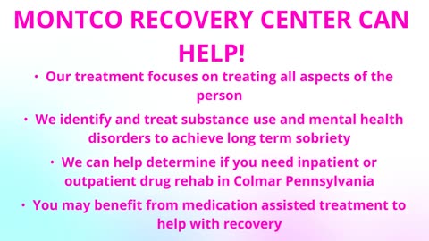 Montco Recovery Center | Affordable Drug Rehab Center in Colmar, PA