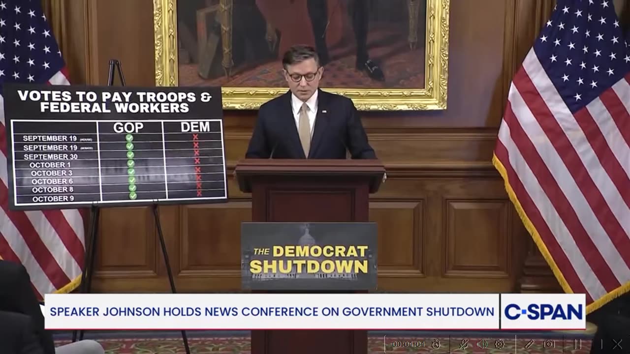 C-SPAN 10/13 - Speaker Johnson