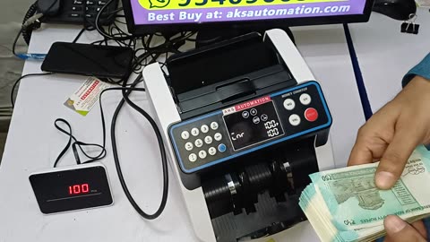 Best Note Counting Machine Supplier's for Raichur from Delhi – AKS Automation