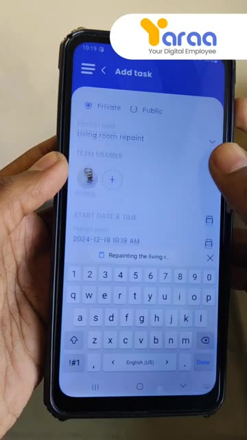 Manage Painting Tasks with Ease Using Yaraa AI!