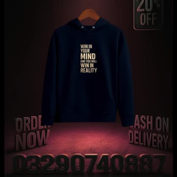 Success Mindset Hoodie – Discipline & Power Edition