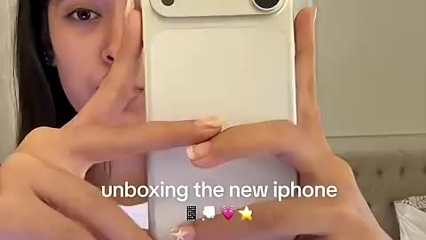 Shocking: UNBOXING A FREE IPHONE???😳💗📱 #iphone17promax