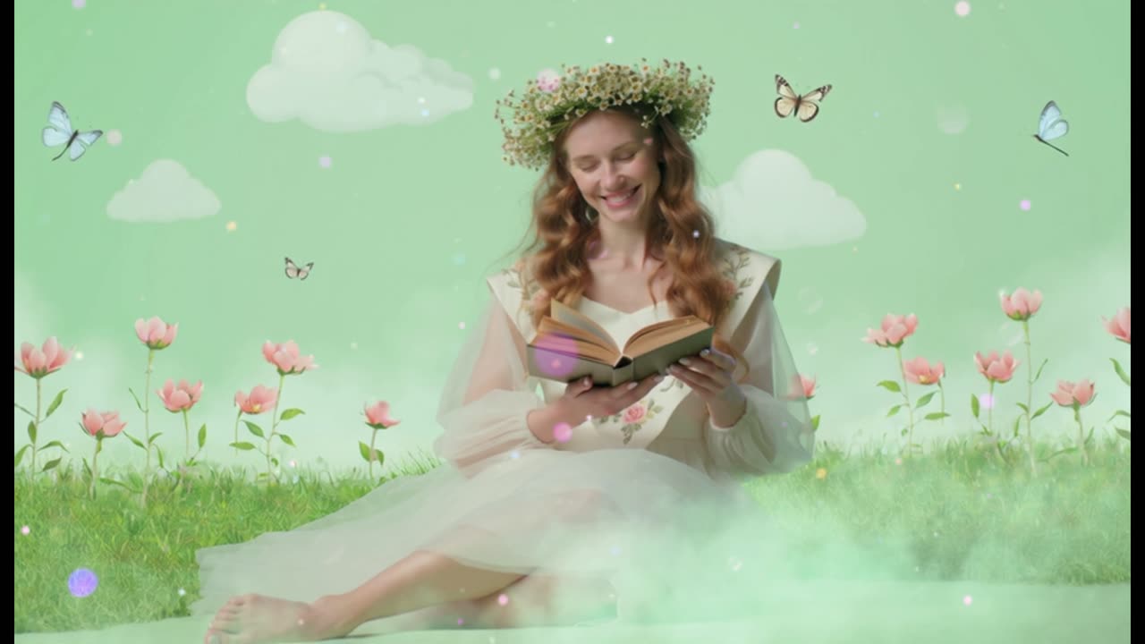 Journey into Serenity with the Green goddess' Melodic Harmony 🌌🎶