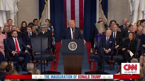 Watch President Donald Trump’s full 2025 inauguration speech