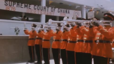 New Court Complex Opening | Cape Coast, Ghana 🇬🇭 🇬🇭 October 1976