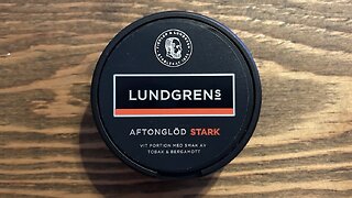 Lundgren's Aftonglöd Stark (Snus Review)