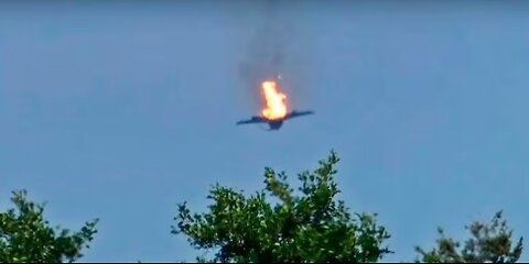 Ukraine shoots down Russian Su-34 jet preparing to bomb Zaporizhzhia