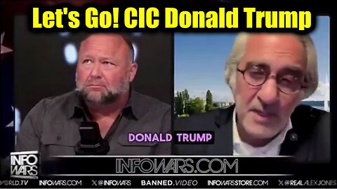 Pascal Najadi & Alex Jones: Trump CIC, WEF Whistleblower Has Q, Freakout On-Air