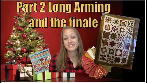 Long Arming and Finishing :Vlogmas 2025 Quilt Blocks #vlogmas #kimdeilh #love #sewingtip #longarm