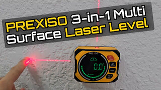 PREXISO 3-in-1 Laser Level Review — Digital Angle Gauge Unboxing & Mirror Install 2026