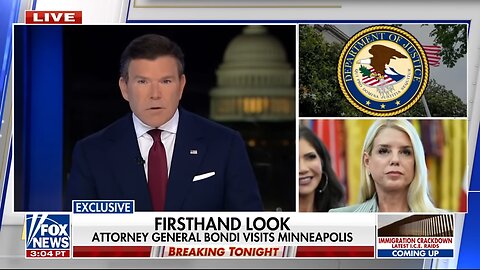 STAY TUNED: Bondi has a message for Minnesota leaders...