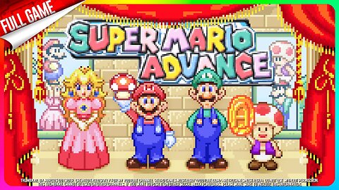 Super Mario Advance: Super Mario Bros. 2 (GBA - US) Longplay (ALL ACE COINS AND MUSHROOMS)
