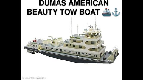 Dumas RC Tow Boat Build The Rudders