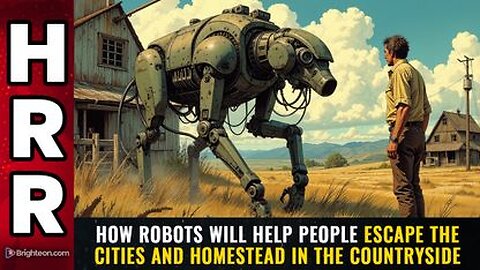 How ROBOTS will help people escape the cities and HOMESTEAD in the countryside