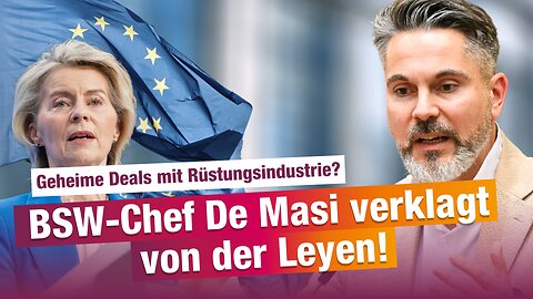 De Masi klagt von der Leyen an - Missachtung der Rechenschaftspflicht