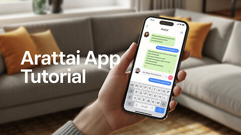 Arattai messenger app full review/ Whatsapp alternative app / India ka Appna chating app