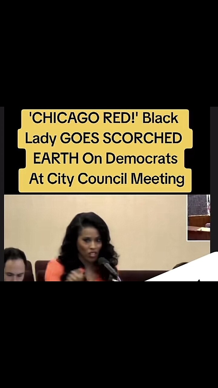 PROUD BLACK WOMAN GOES SCORCHED EARTH ON CHICAGO COUNCIL