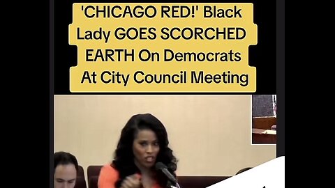 PROUD BLACK WOMAN GOES SCORCHED EARTH ON CHICAGO COUNCIL