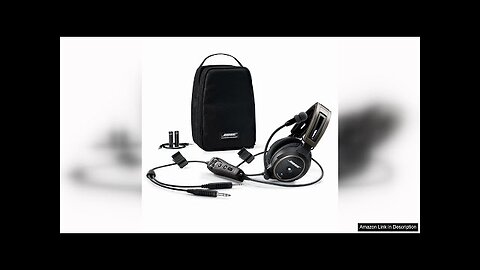 Bose A20 Aviation Headset with Bluetooth Dual Plug Cable, Black Review