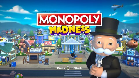Monopoly Madness Title Screen