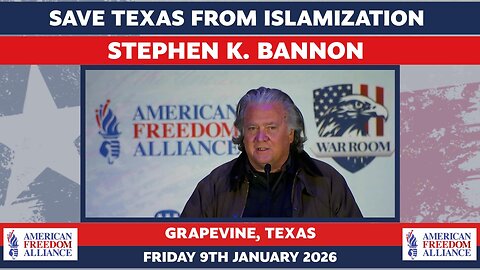Save Texas from Islamization - Stephen K. Bannon