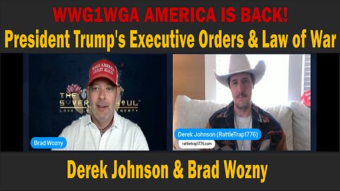 WWG1WGA AMERICA IS BACK - President Trump's Executive Orders & Law of War